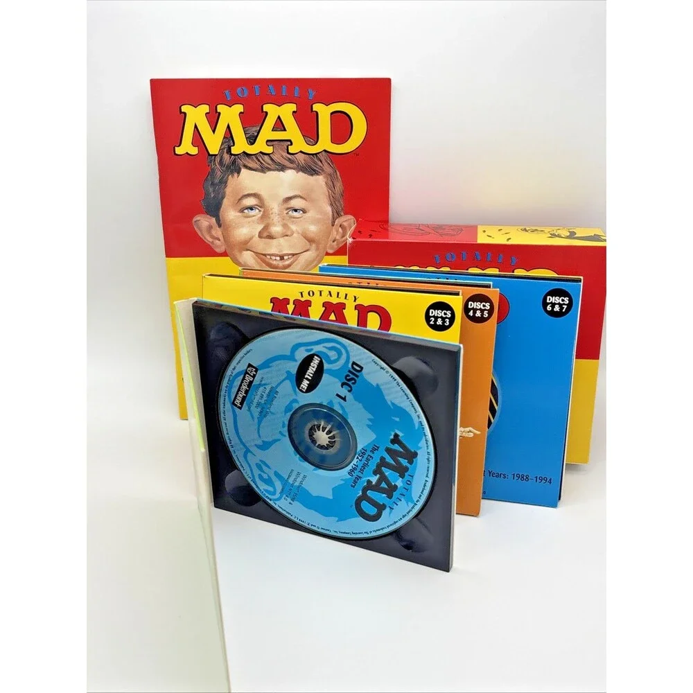 Totally Mad (PC, 1999) CD-ROM Every Issue of Mad Magazine 1952-1998